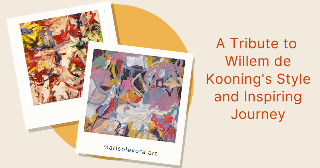A Tribute to Willem de Kooning's Style and Inspiring Journey