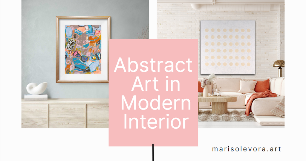 Abstract Art in Modern Interior: Blending Styles and Creating Visual I ...