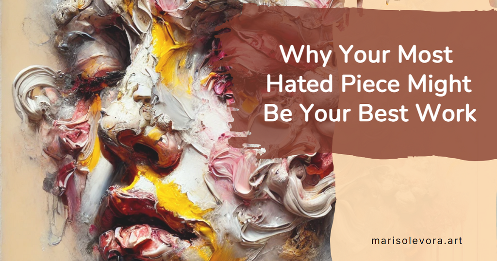 Artwork you hate can be your mastepiece