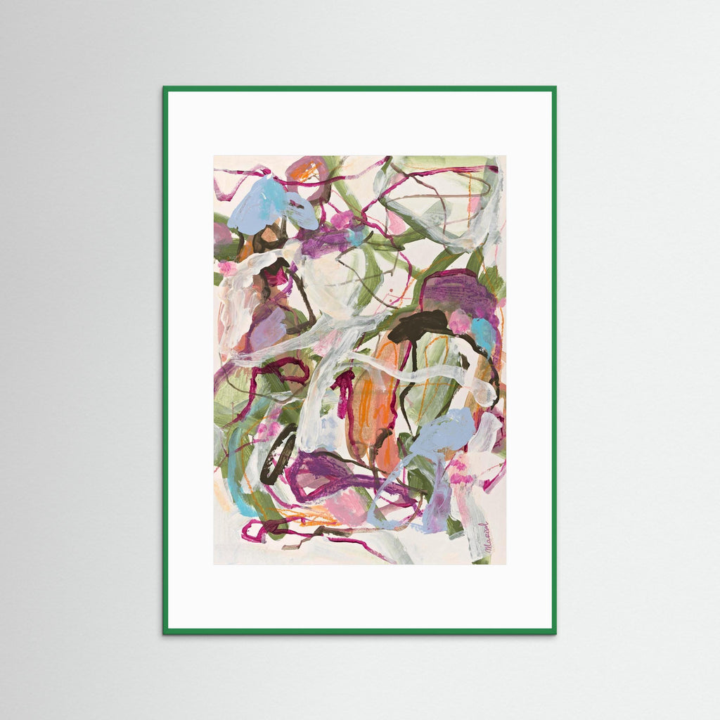 Wind Song -  Framed Fine Art Paper Print with Passepartout