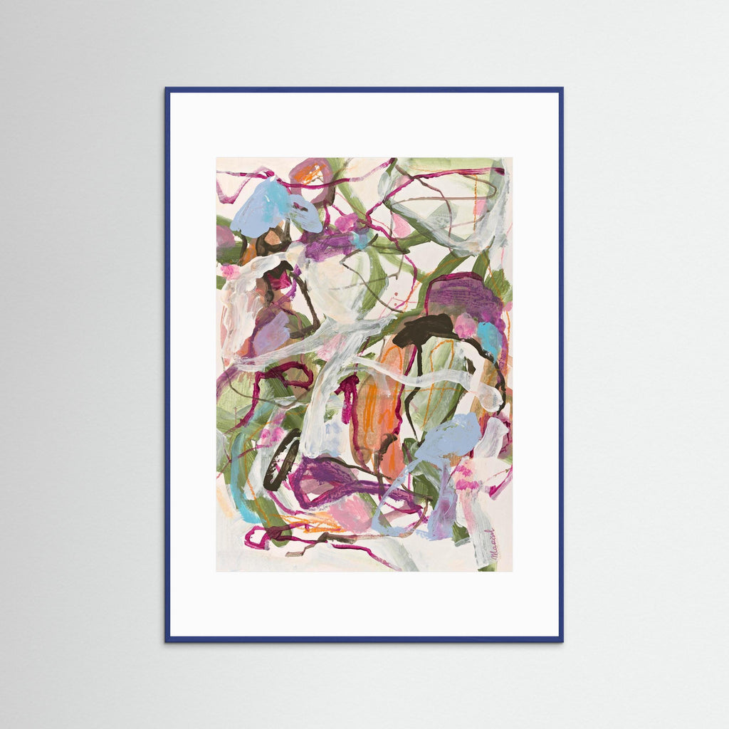 Wind Song -  Framed Fine Art Paper Print with Passepartout