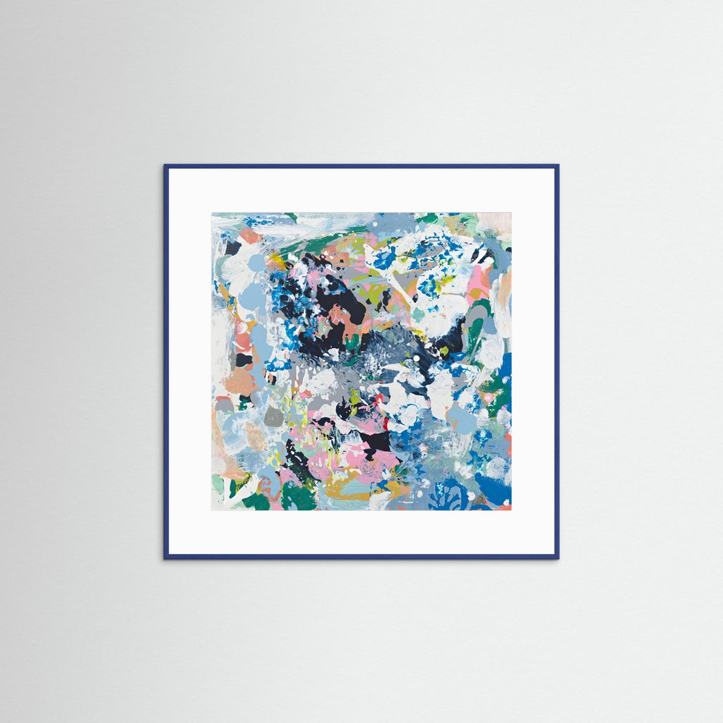  Everything At Once - Framed Fine Art Paper Print with Passepartout