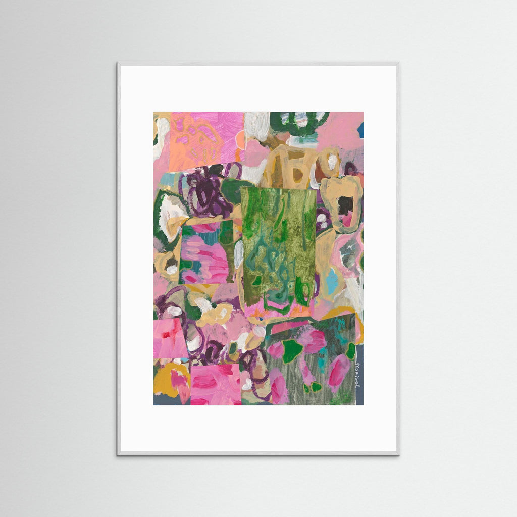 French Romance -  Paper Print with Passepartout 