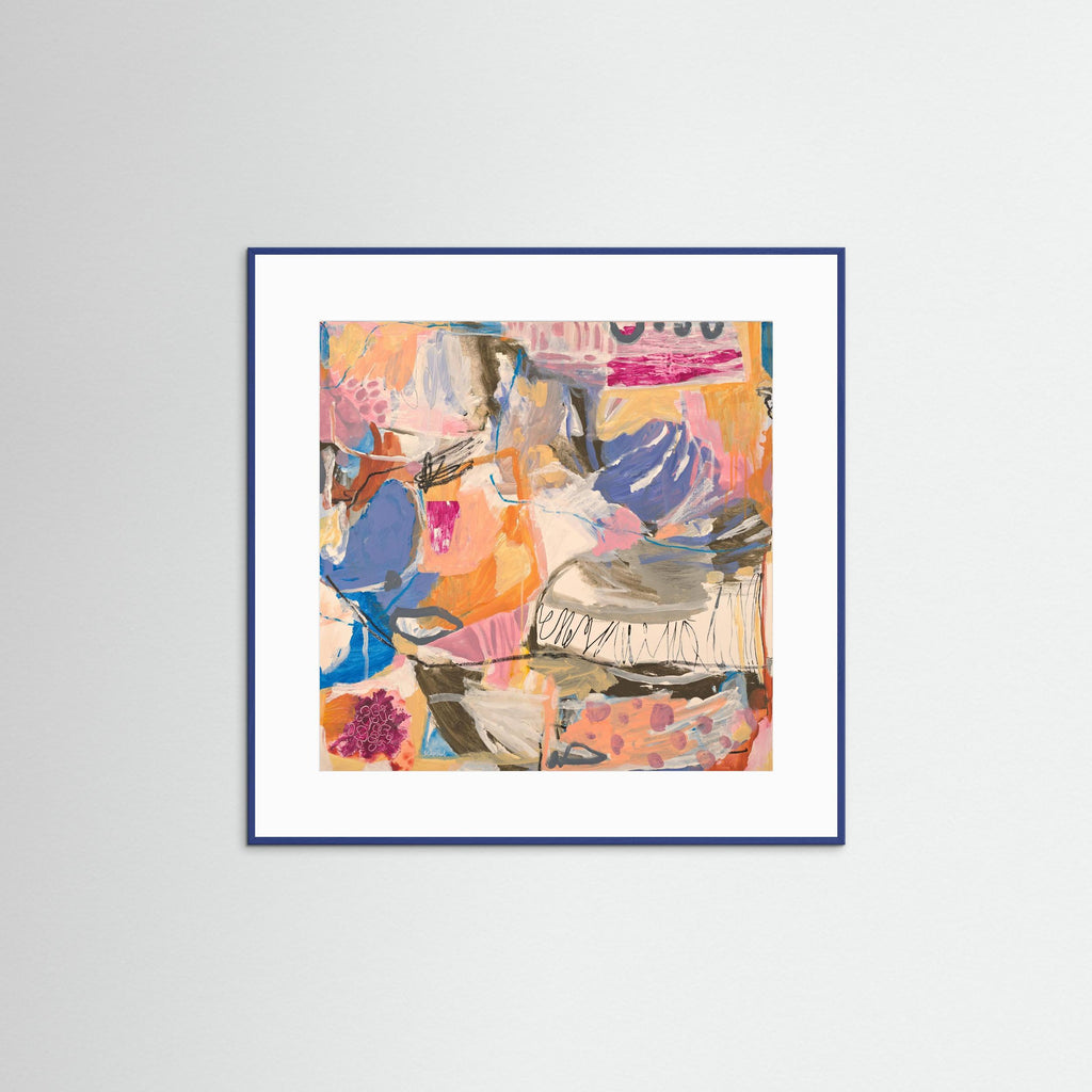 Was It a Dream - Framed Fine Art Paper Print with Passepartout