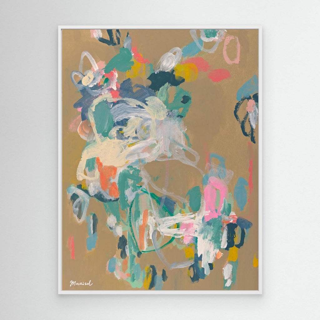 Abstract Flow - Canvas Print Europe