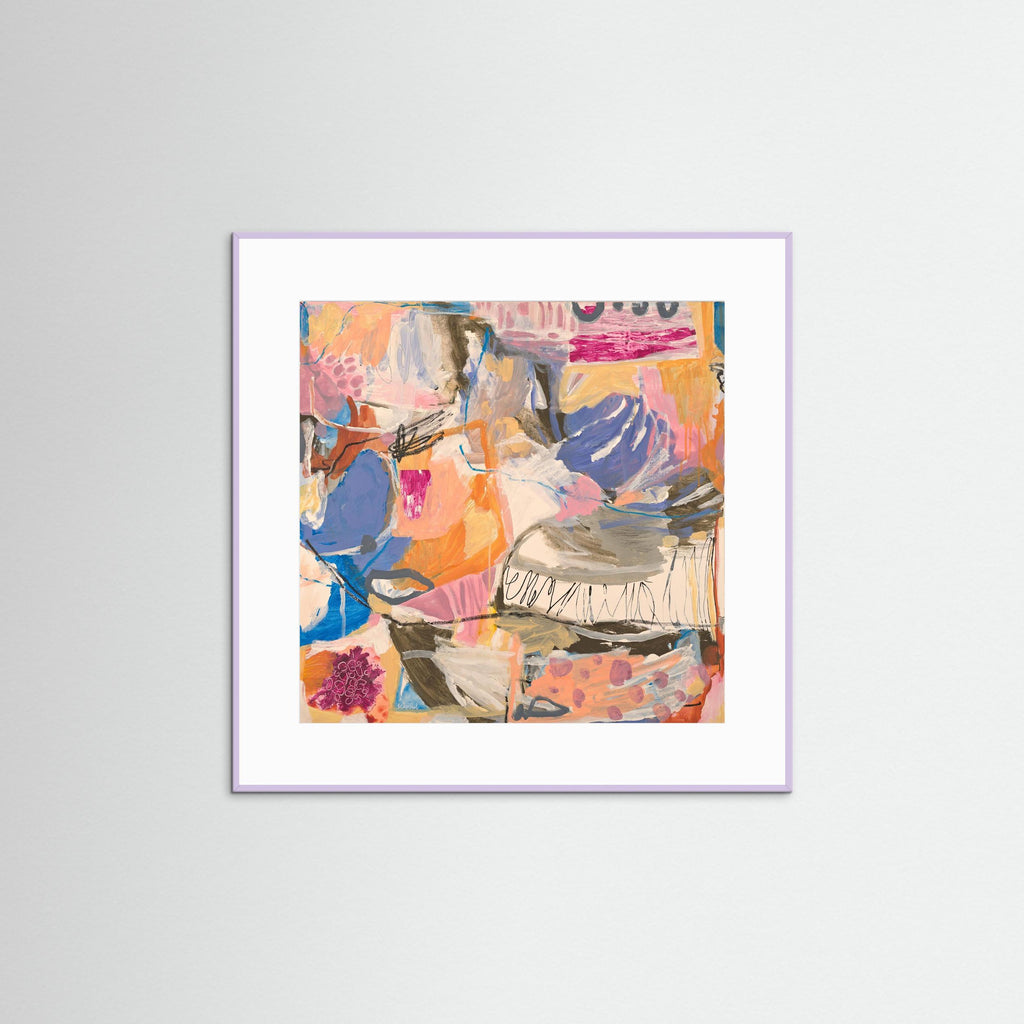 Was It a Dream - Framed Fine Art Paper Print with Passepartout