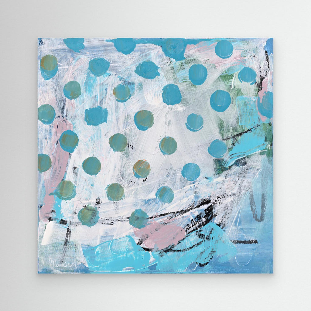 Blue Mediterraneo - Canvas Print Europe