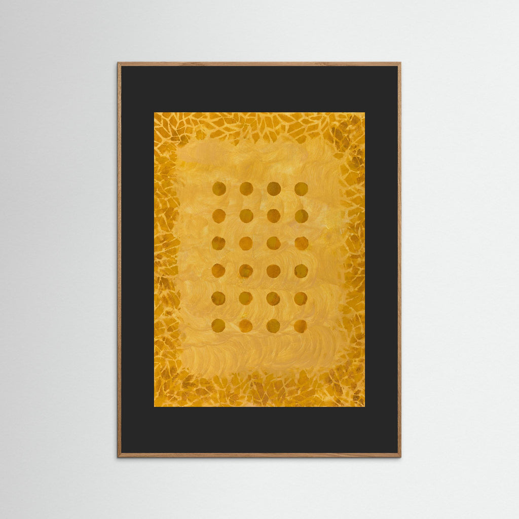 Autumn -  Framed Fine Art Paper Print with Black Passepartout