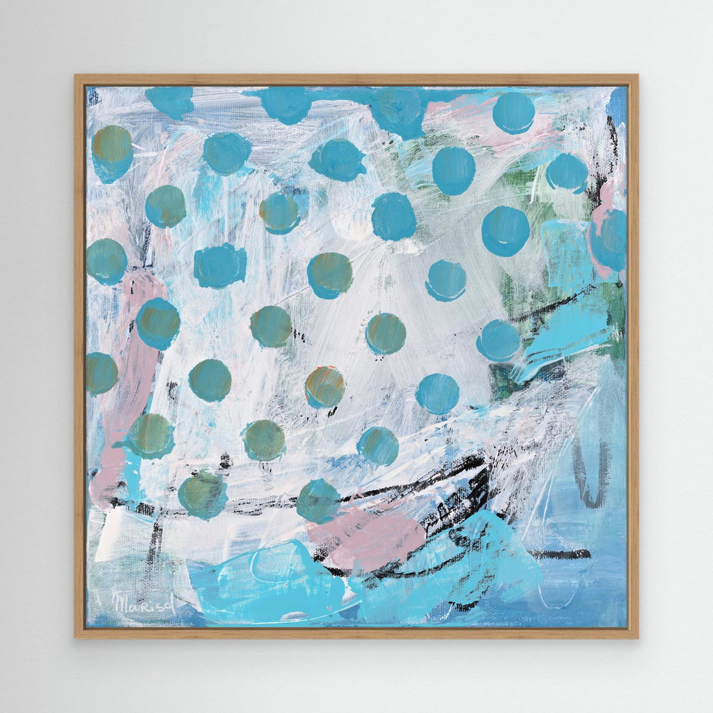 Blue Mediterraneo - Canvas Print Europe