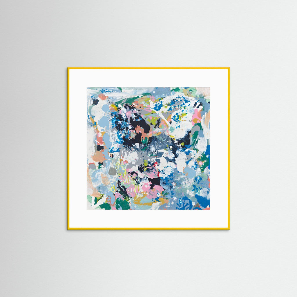  Everything At Once - Framed Fine Art Paper Print with Passepartout