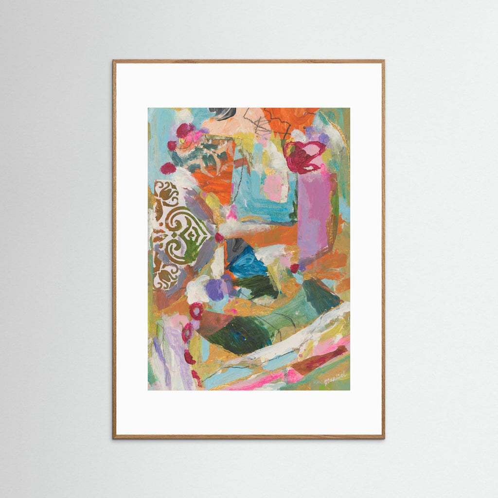 Another Story -  Framed Fine Art Paper Print with Passepartout