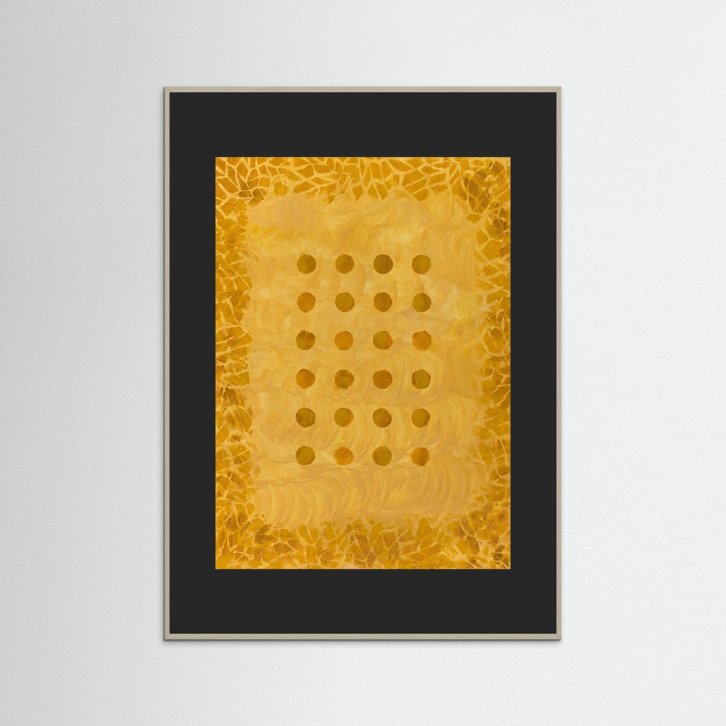 Autumn -  Framed Fine Art Paper Print with Black Passepartout