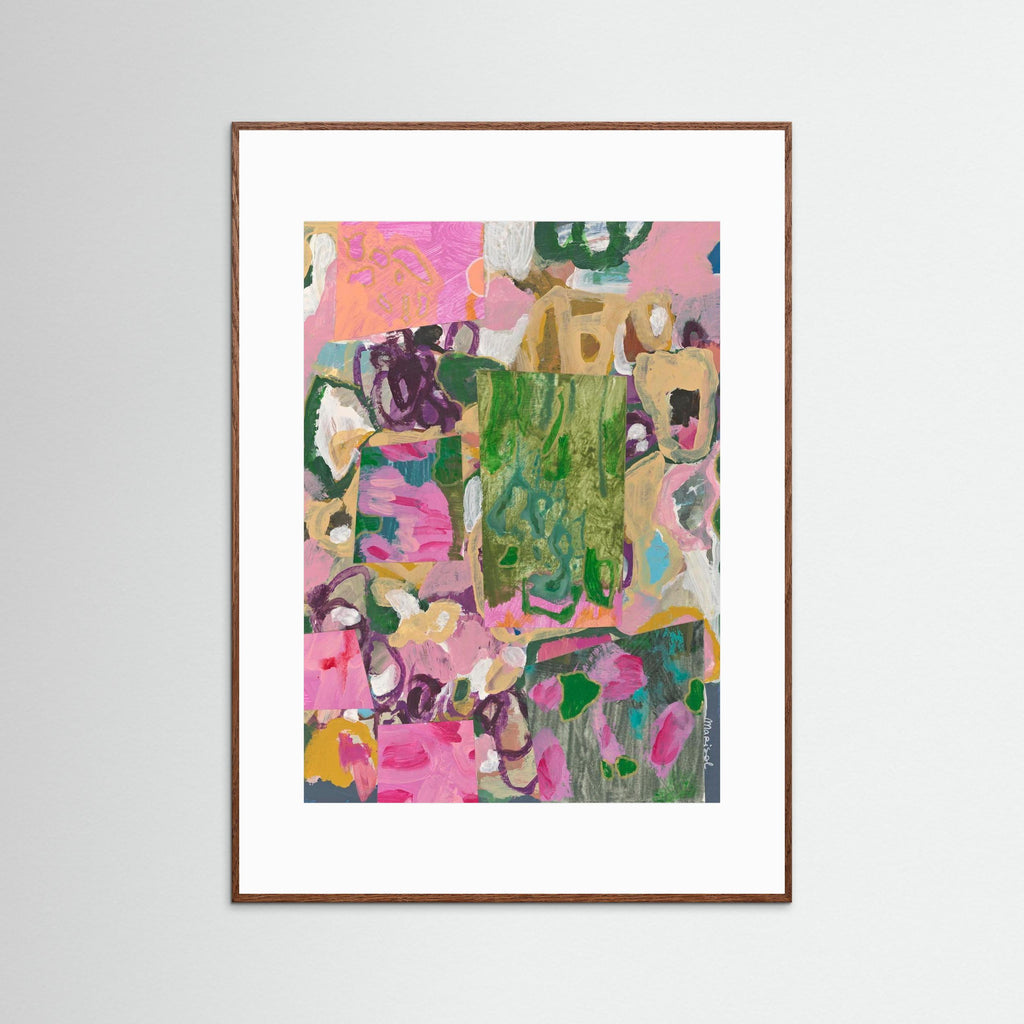 French Romance -  Paper Print with Passepartout 