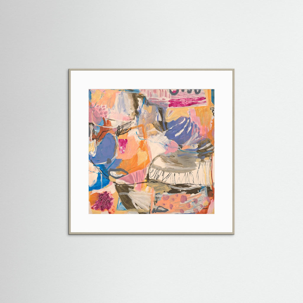 Was It a Dream - Framed Fine Art Paper Print with Passepartout