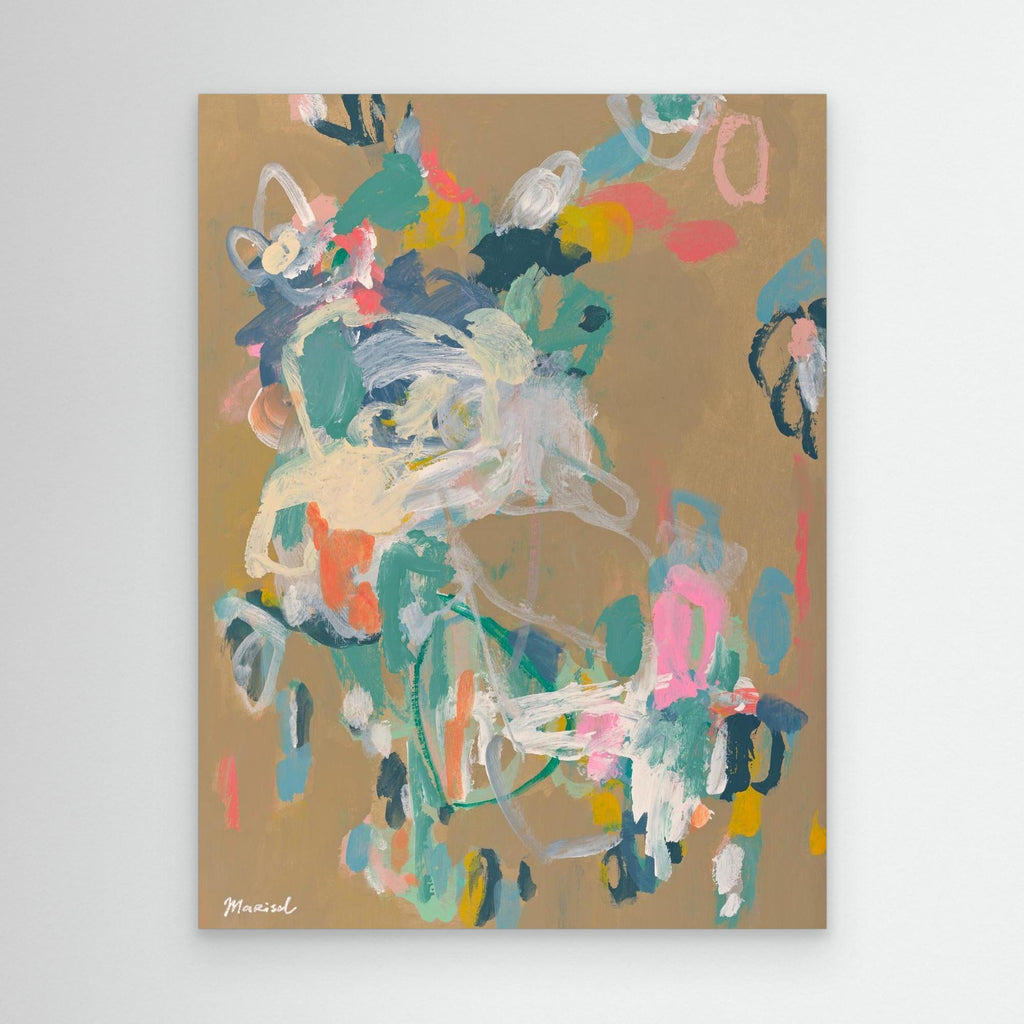 Abstract Flow - Canvas Print Europe