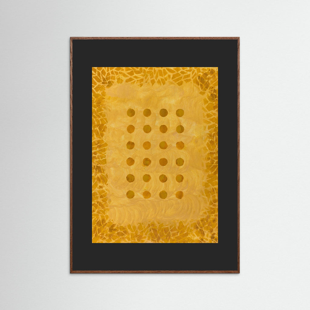 Autumn -  Framed Fine Art Paper Print with Black Passepartout